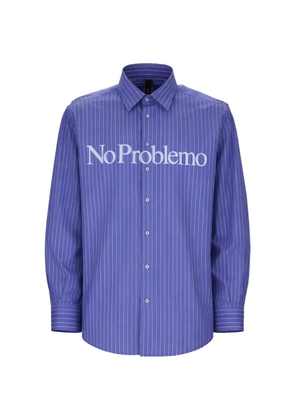NO PROBLEMO striped shirt - Purple