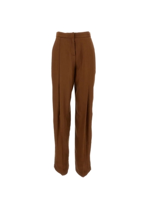 Elisabetta Franchi linen trousers - Green