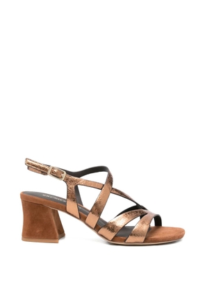 Bruno Premi strappy leather sandals - Brown