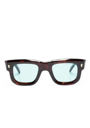 Cutler & Gross tortoiseshell-effect square-frame sunglasses - Brown