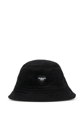 Carhartt WIP heart-logo bucket hat - Black