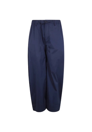WOC drawstring-fastening trousers - Blue