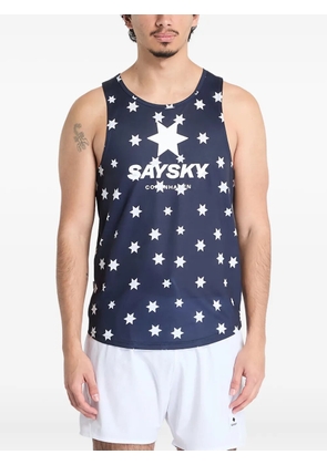 SAYSKY Star Combat singlet top - Blue