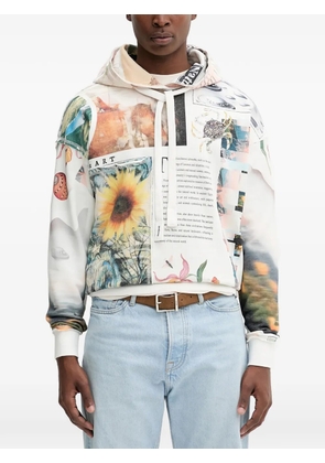Desigual Sunflower hoodie - White
