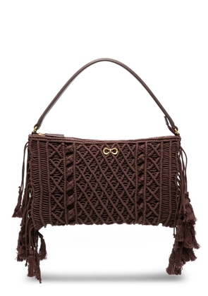 TWINSET logo-detail shoulder bag - Brown