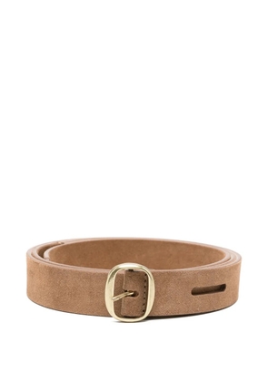 Barbara Bui oval buckle belt - Brown