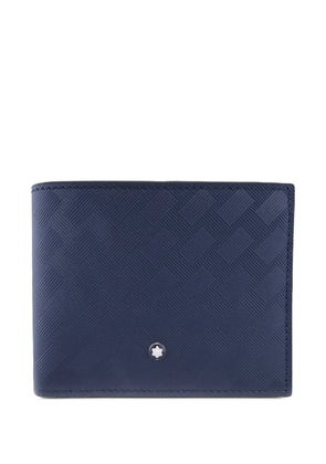 Montblanc patterned leather wallet - Blue