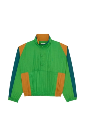 Saint Laurent button high-neck jacket - Green