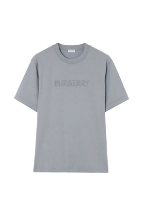 Burberry logo cotton T-shirt - Grey