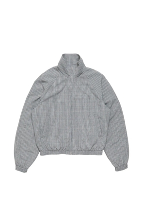 Acne Studios plaid zip jacket - Grey
