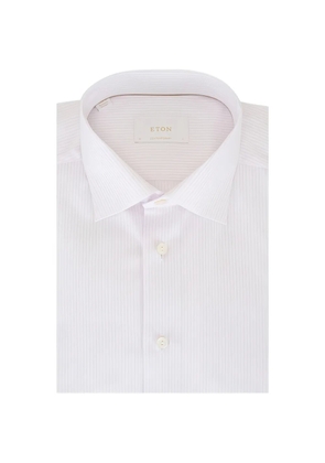 Eton striped dress shirt - White