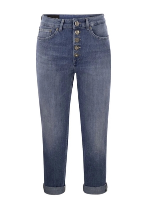 DONDUP Koons buttoned jeans - Blue