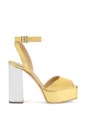 Giuseppe Zanotti Isadhora platform sandals - Gold