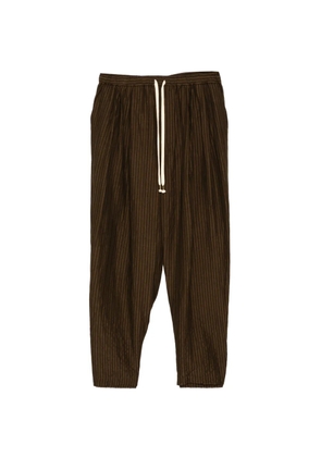 CALMLENCE striped trousers - Brown