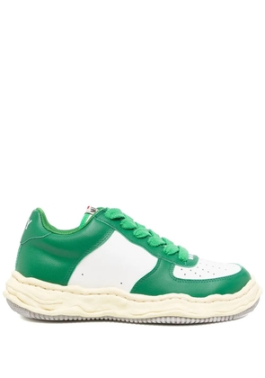 Maison MIHARA YASUHIRO Wayne low-top leather sneakers - Green