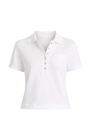 Vince pocket polo T-shirt - White