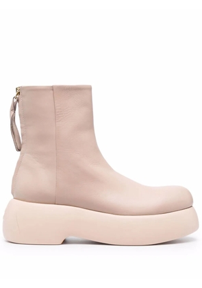 AGL flatform ankle boots - Pink
