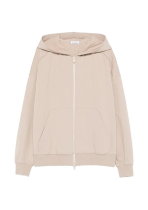 Brunello Cucinelli full-zip hoodie - Neutrals