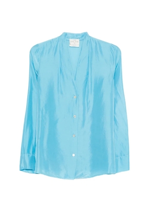 Forte Forte V-neck shirt - Blue