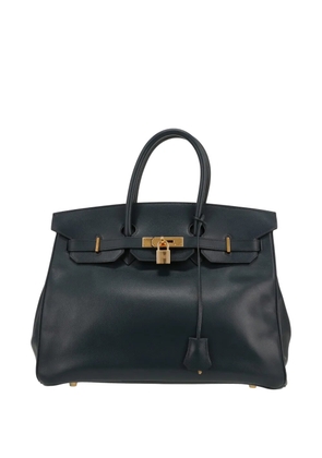 Hermès Pre-Owned 2000 Birkin 35 Courchevel leather handbag - Blue