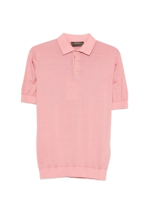 Filippo De Laurentiis button polo shirt - Pink