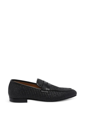 Stuart Weitzman Dino almond-toe loafers - Black