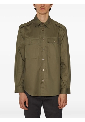 Daniele Alessandrini cotton shirt - Green