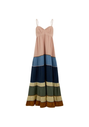 FARM Rio tiered maxi dress - Neutrals