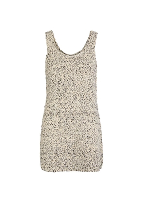 LIBEROWE woven mini dress - Neutrals