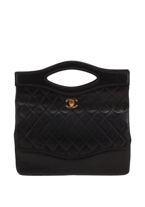 CHANEL Pre-Owned 1991 31 quilted leather shoulder-bag - Black