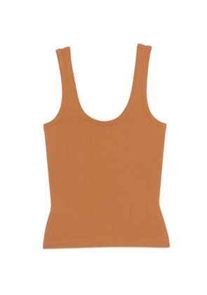 Tela ribbed-knit tank top - Brown