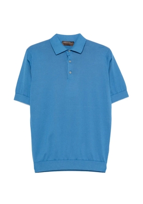 Filippo De Laurentiis cotton polo shirt - Blue