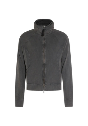 Thom Krom zip-up hoodie - Grey