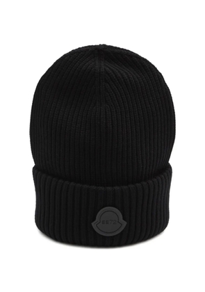 Moncler x EE72 wool beanie hat - Black