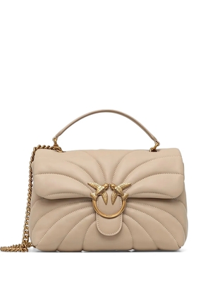 PINKO large Love Bag Puff quilted shoulder bag - Neutrals
