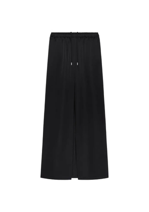 Courrèges elasticated-waistband trousers - Black