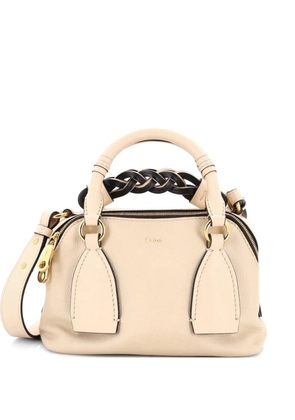 Chloé Pre-Owned Daria Bag Leather Small shoulder bag - Neutrals