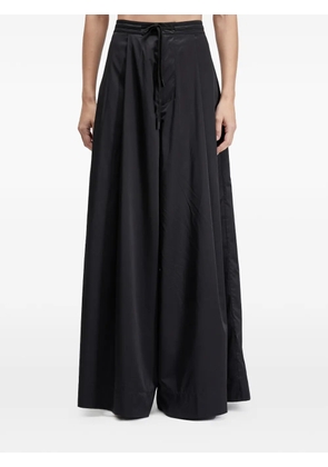 Osklen satin parachute palazzo pants - Black