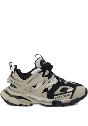 Balenciaga lace-up track sneakers - Neutrals