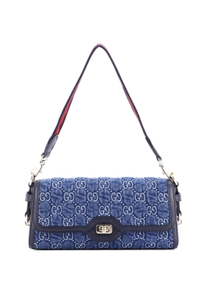 Gucci Pre-Owned Luce GG Denim Small shoulder bag - Blue