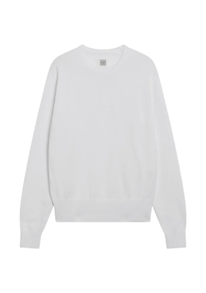 TOTEME crew neck sweater - White
