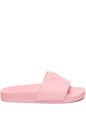 PINKO logo-detail slip-on slides