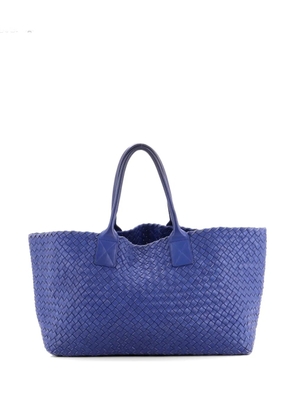 Bottega Veneta Pre-Owned Cabat Intrecciato Nappa Medium tote bag - Blue