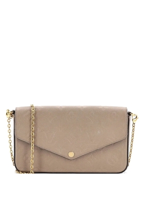 Louis Vuitton Pre-Owned Felicie Pochette Monogram Empreinte Leather crossbody bag - Neutrals