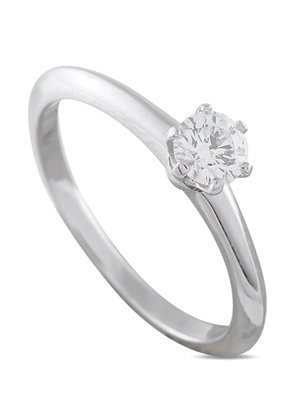 Tiffany & Co. Pre-Owned diamond solitaire ring - Silver