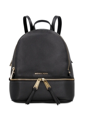 Michael Michael Kors logo-appliqué backpack - Black