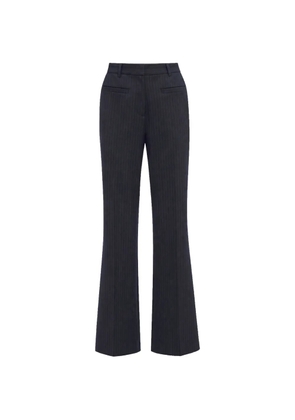 3.1 Phillip Lim tailored cropped flared trousers - Blue