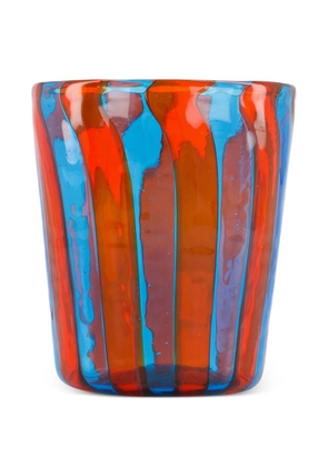 PAULA transparent glass vase - Blue