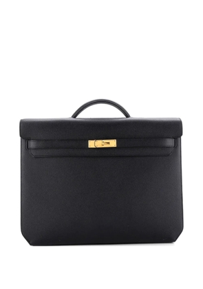Hermès Pre-Owned Kelly Depeche Bag Epsom 36 business bag - Black