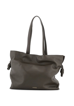 Loewe Pre-Owned Flamenco Knot Bag Leather Large tote bag - Green